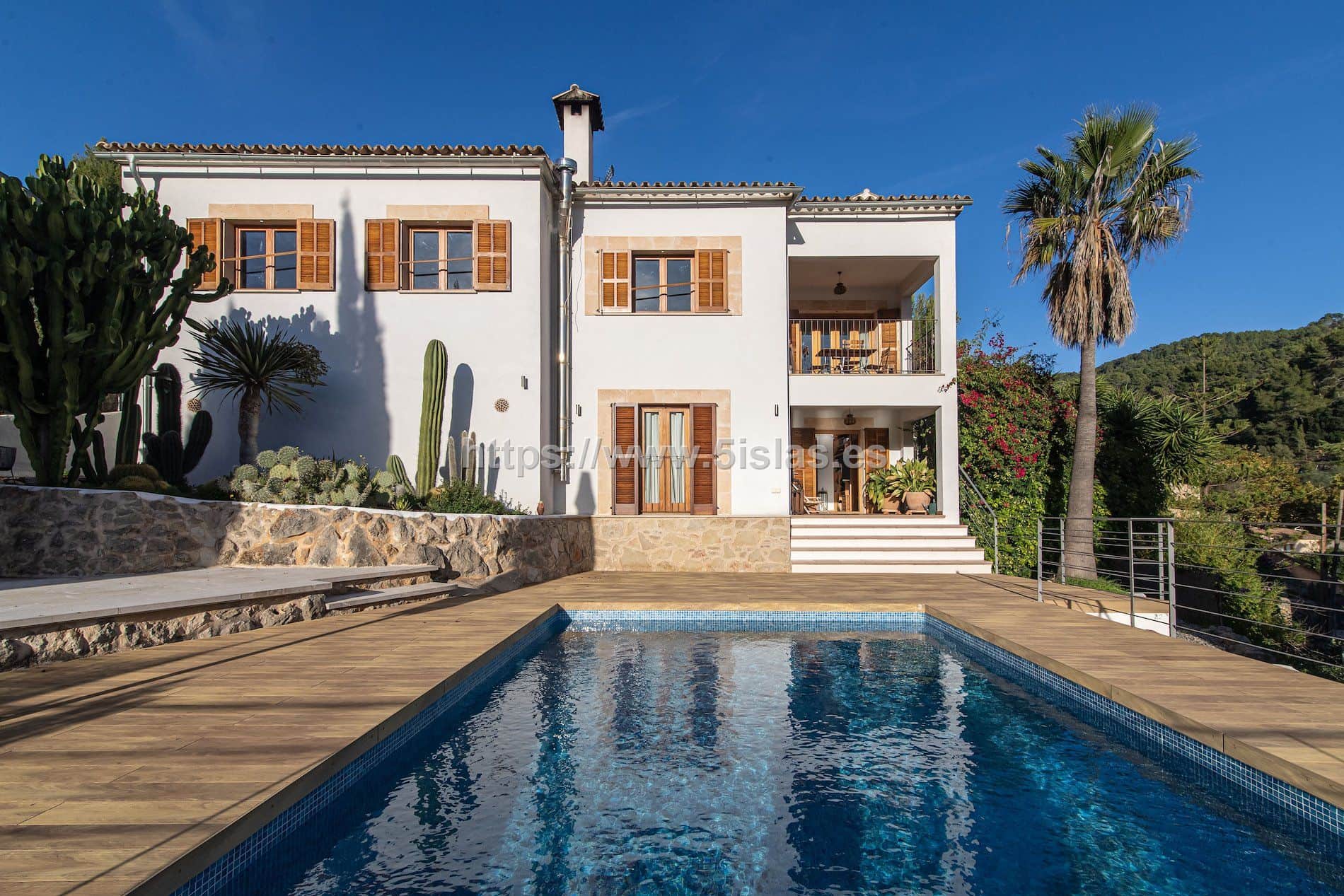 elegante casa mediterránea con piscina y vistas en Esporles - Foto 2