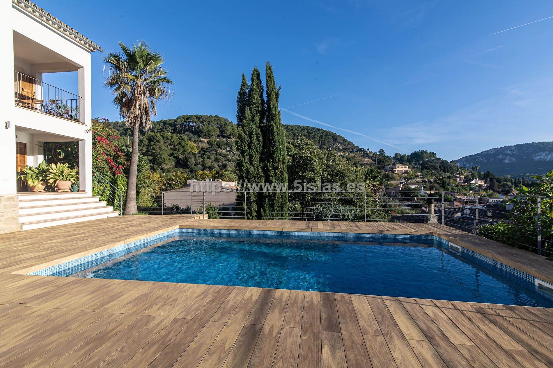 elegante casa mediterránea con piscina y vistas en Esporles - Foto 3