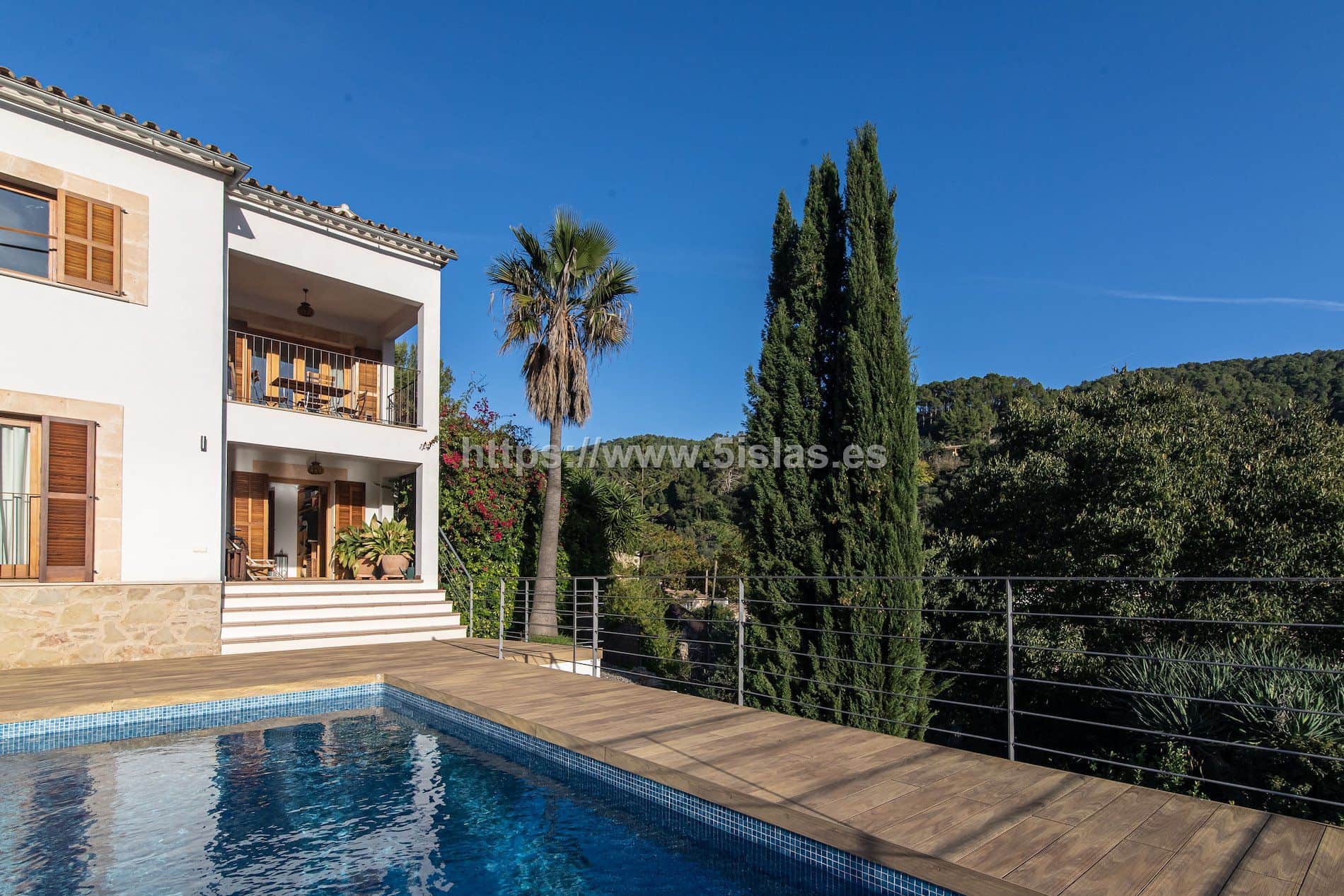 elegante casa mediterránea con piscina y vistas en Esporles - Foto 5
