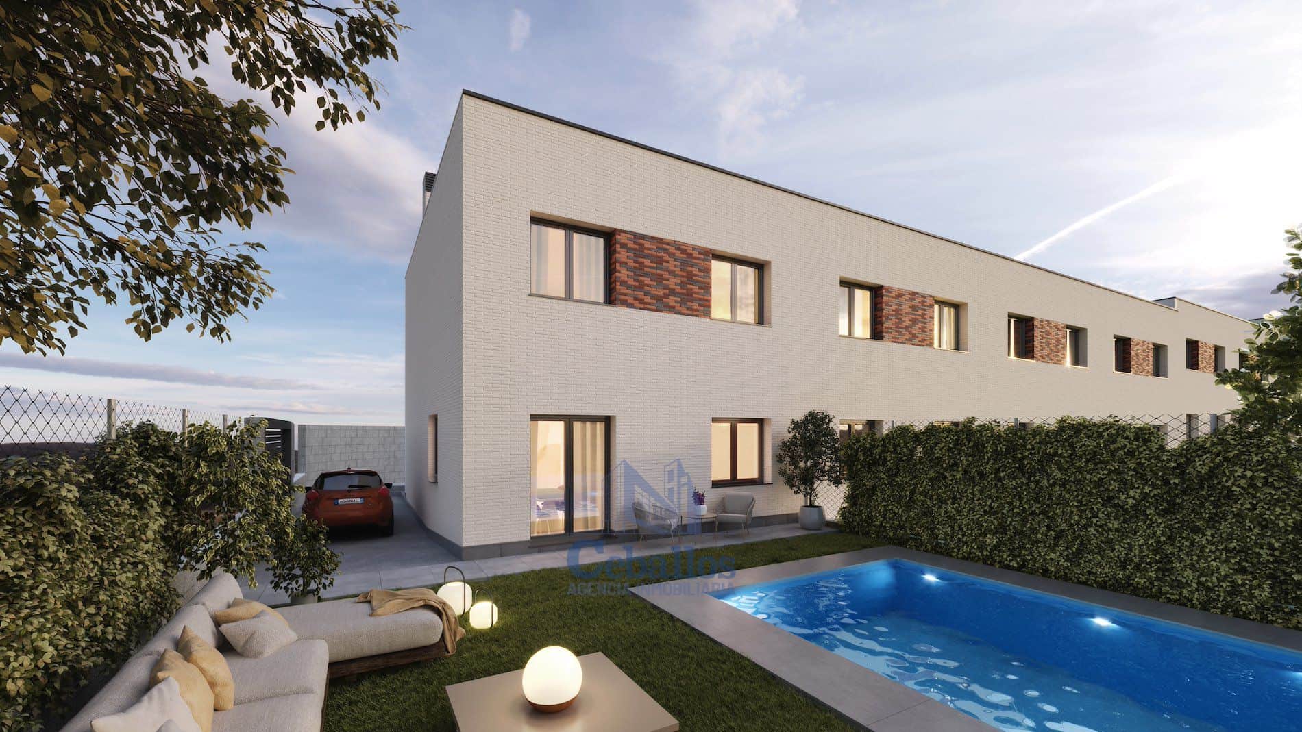 🏡 CHALETS DE NUEVA PROMOCIÓN EN CABANILLAS DEL CAMPO – CALLE TRILLO - Foto 1