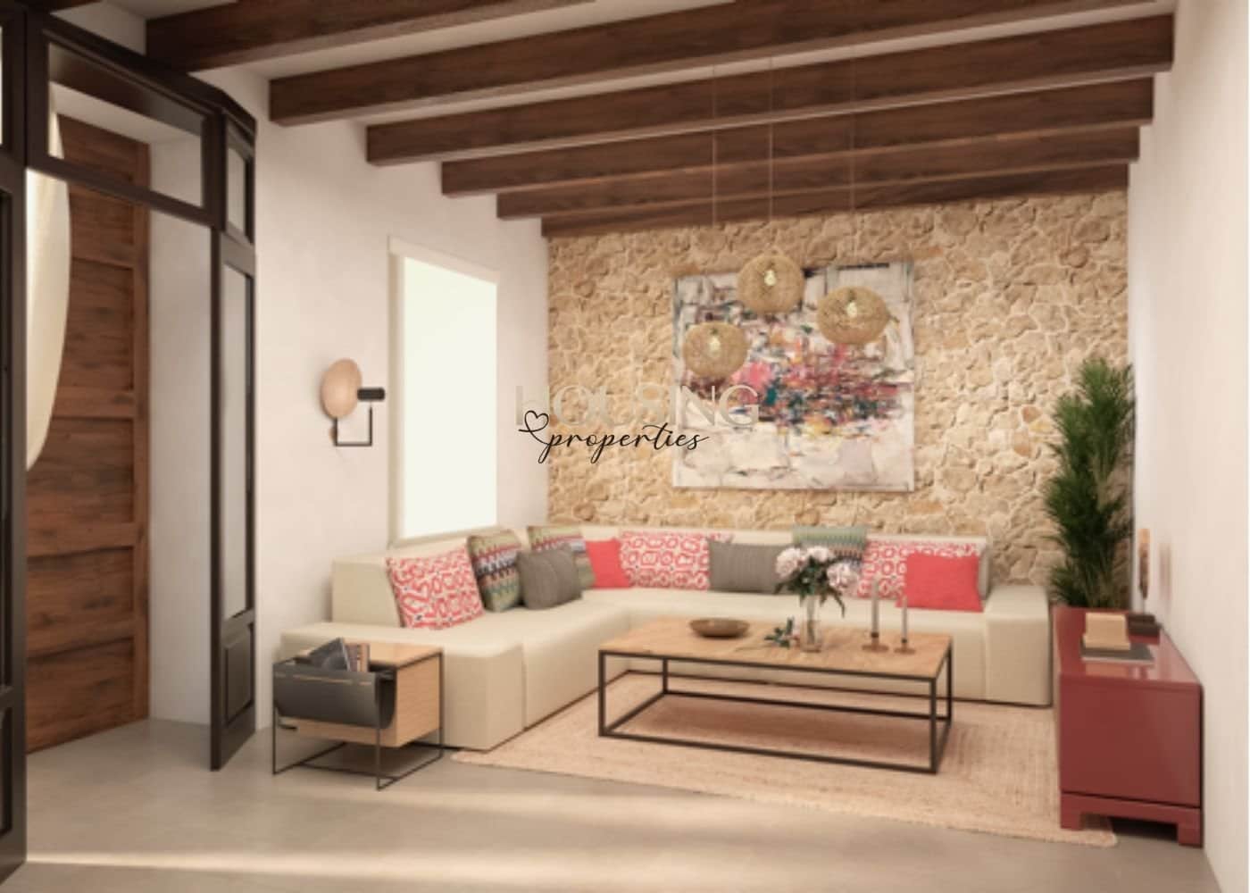 PRECIOSA CASA CON REFORMA Y PARKING, A ESTRENAR, EN EL PUEBLO DE LLUCMAJOR - Foto 2