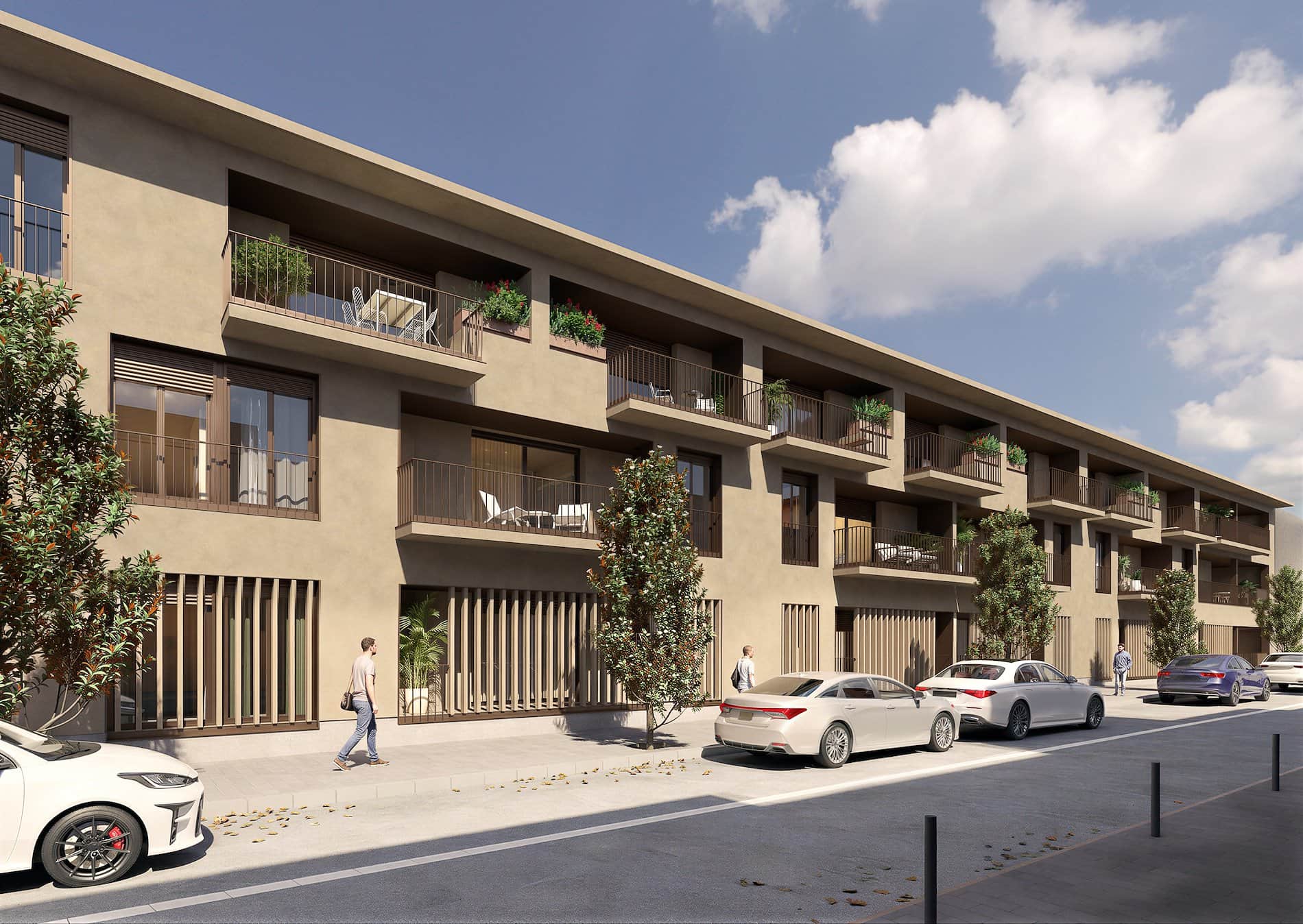 OBRA NUEVA EN BESCANÓ: 3 HABITACIONES DOBLES, 2 BAÑOS Y TERRAZAS - Foto 1