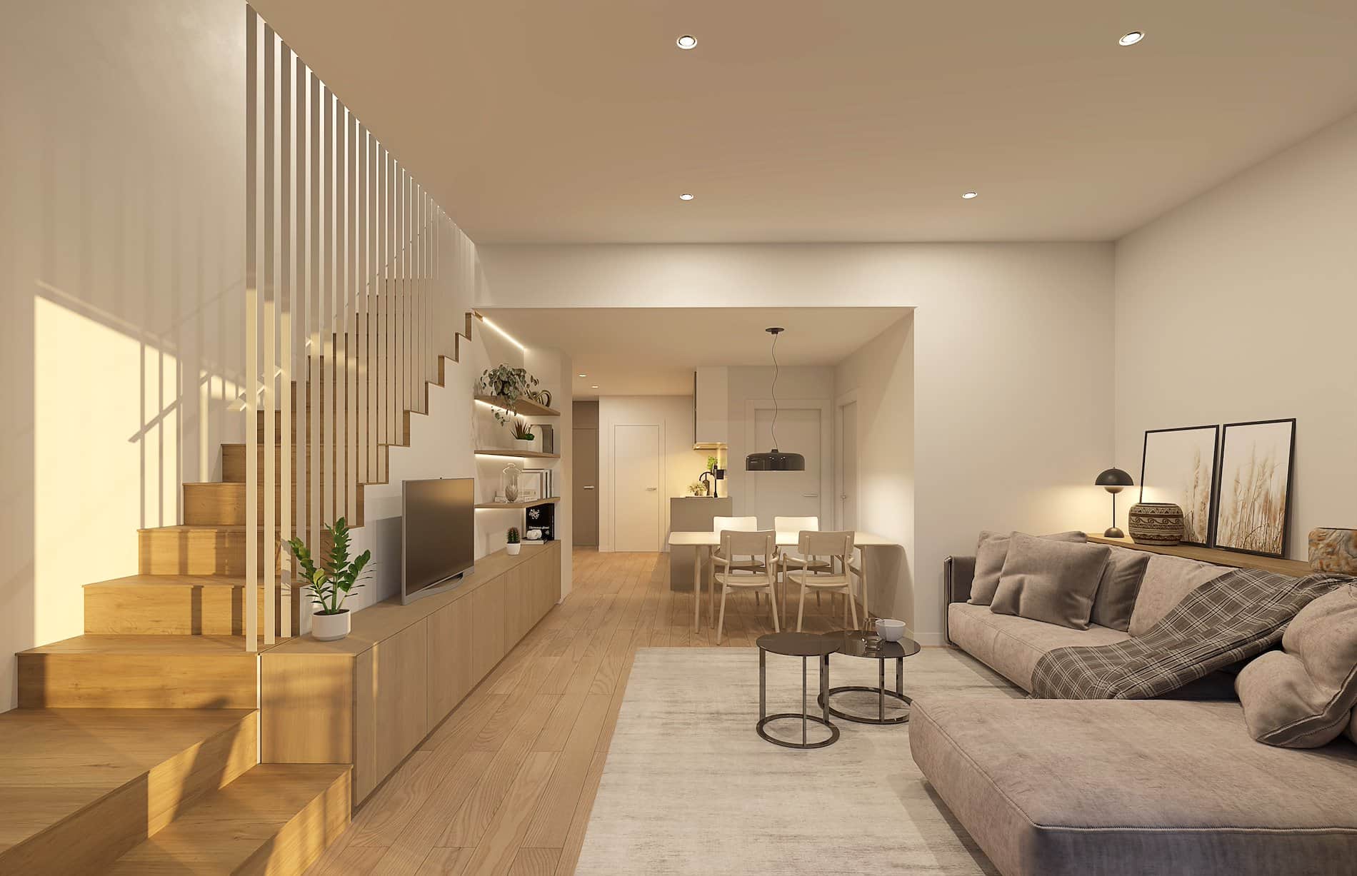 OBRA NUEVA EN BESCANÓ: ÁTICOS DÚPLEX DE 2 HABITACIONES DOBLES Y ESTUDIO. - Foto 1