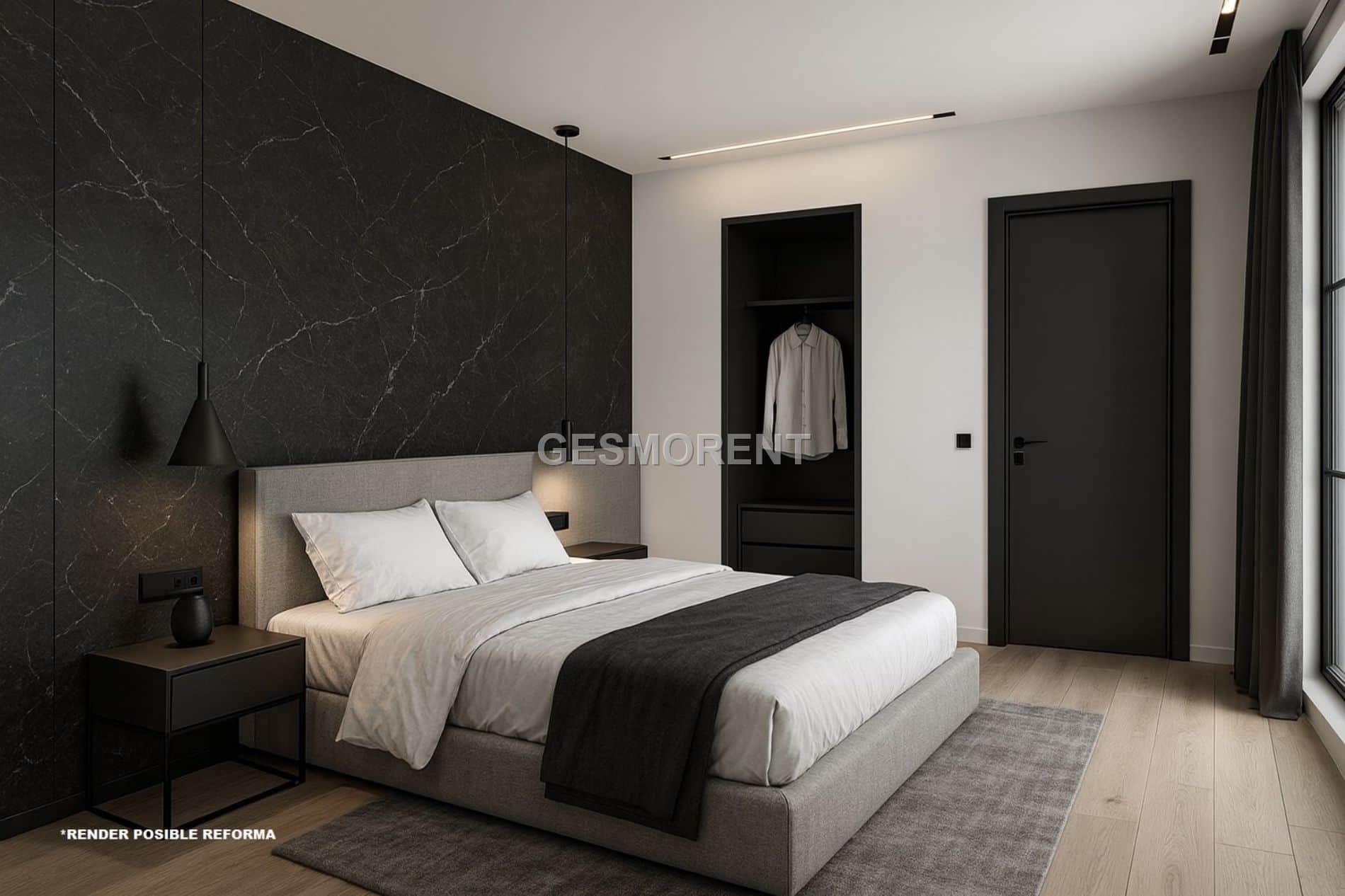 PACK OFICINA CON CAMBIO USO A VIVIENDA + PLAZAS DE PARKING EN VENTA EN EL PASEO MARÍTIMO - Foto 3