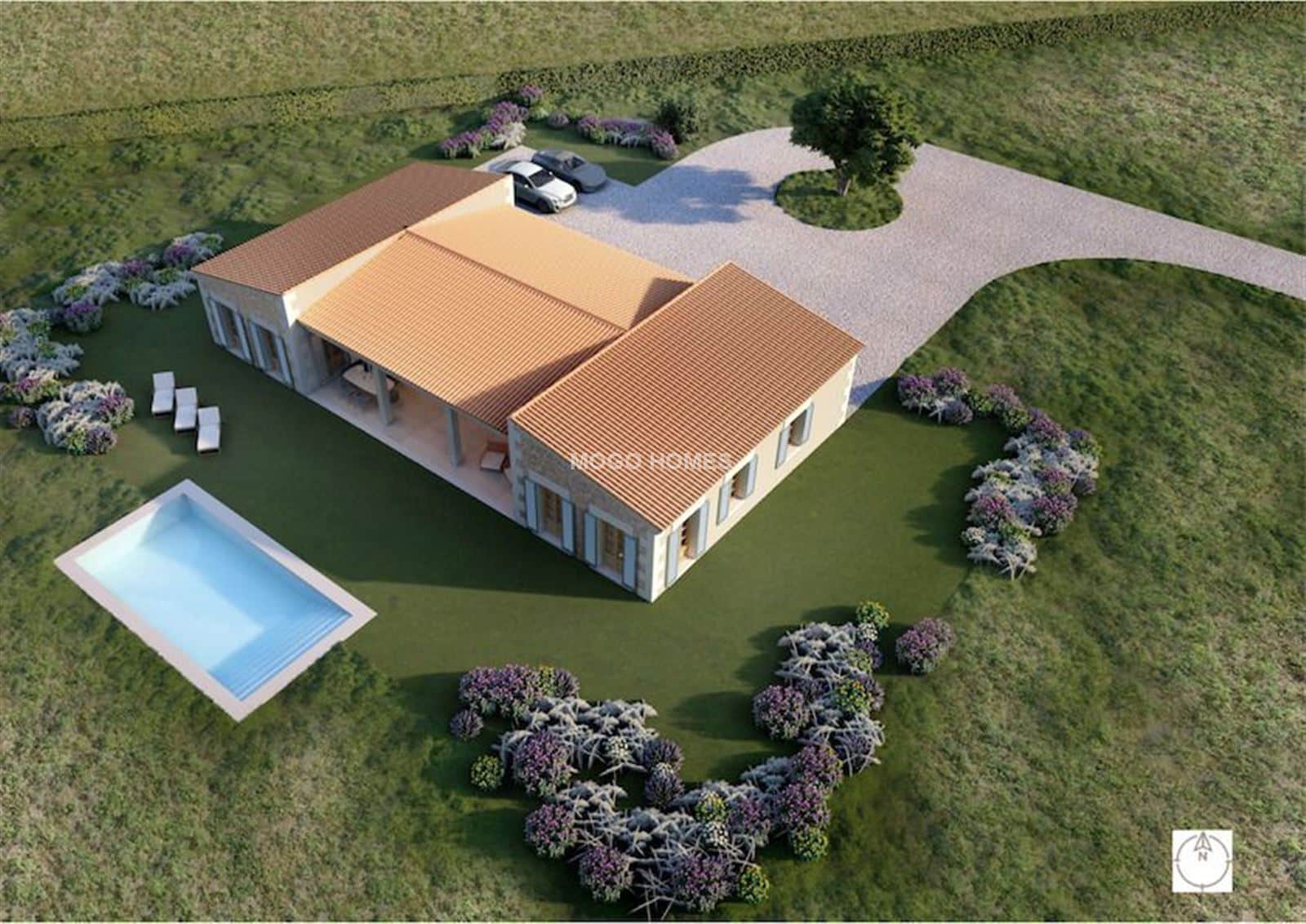 Proyecto de vivienda en suelo rústico en Campos - Foto 2