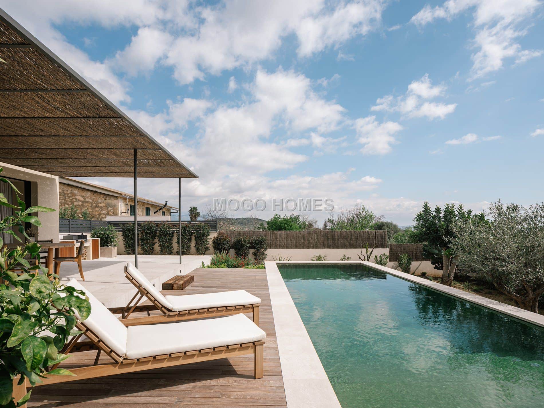 Elegante villa de obra nueva junto al campo en Establiments - Foto 1
