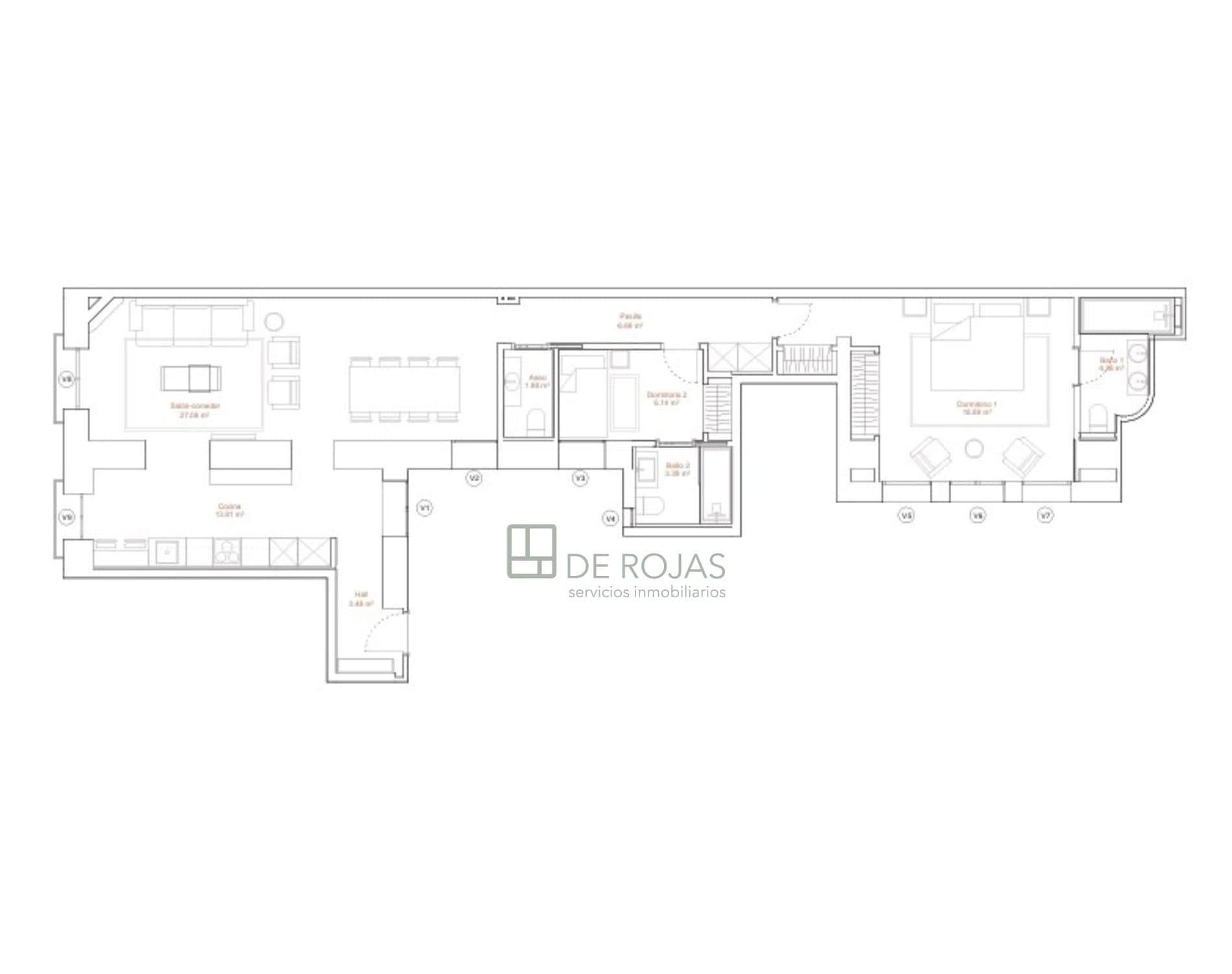 VIVIENDA A ESTRENAR EN CHAMBERÌ-ALMAGRO - Foto 5