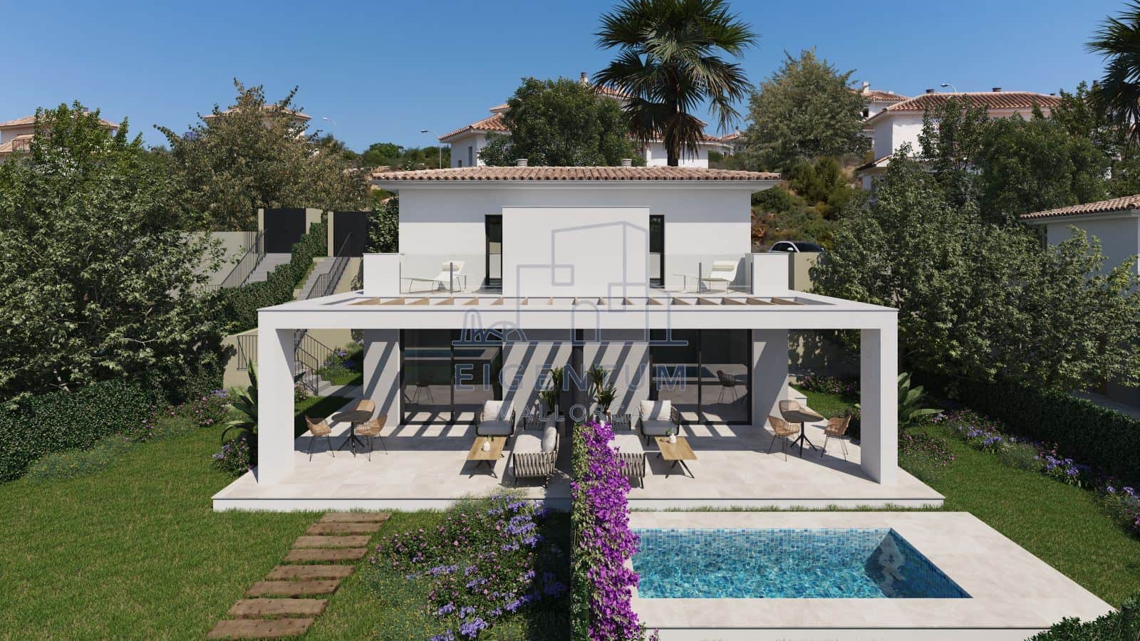 VILLAS DE NUEVA CONSTRUCCIÓN EN CALA ROMÁNTICA - Foto 2