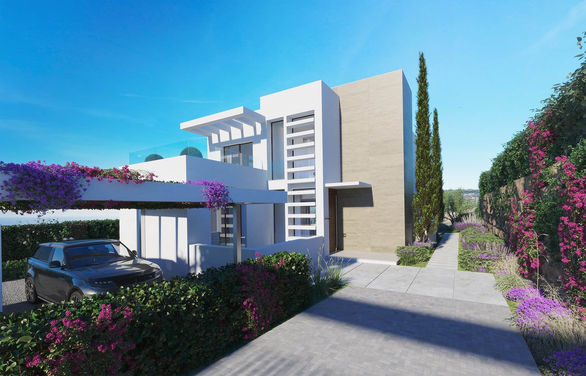 Aurea Villas – Elegancia, Golf y Vistas al Mediterráneo en el Corazón de Estepona.- - Foto 1