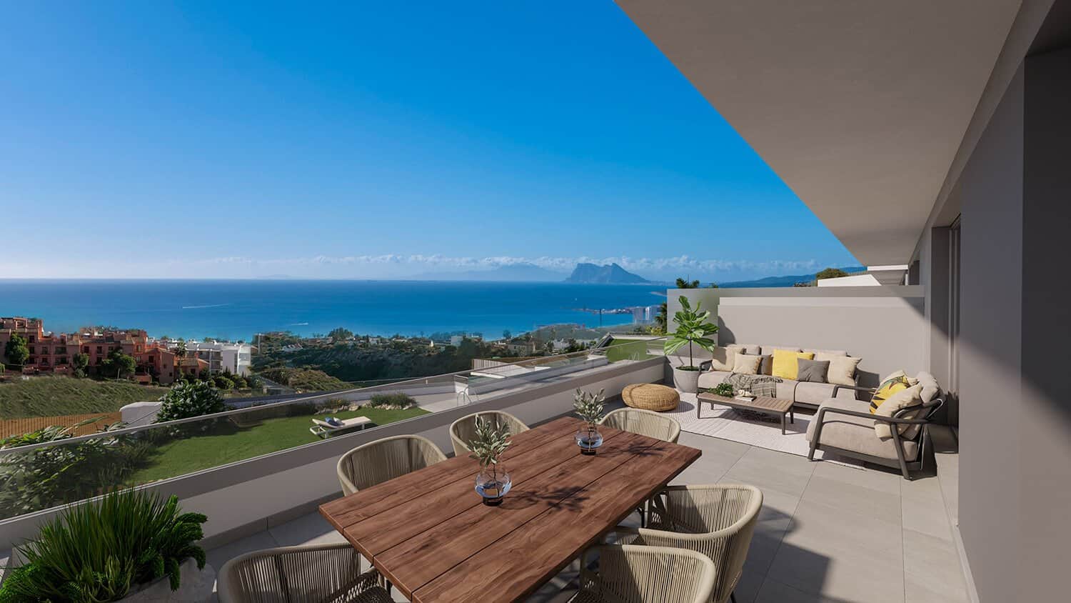 Exclusivo residencial junto a Sotogrande con vistas al Mediterráneo.- - Foto 2