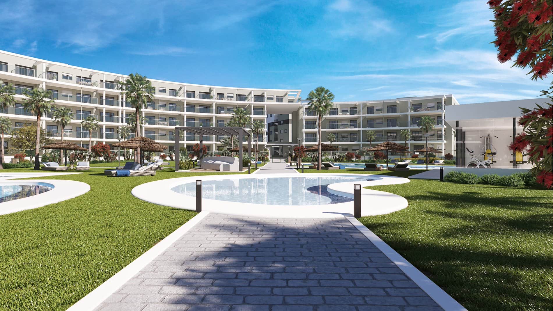 Exclusivos apartamentos de obra nueva junto al mar.- - Foto 1