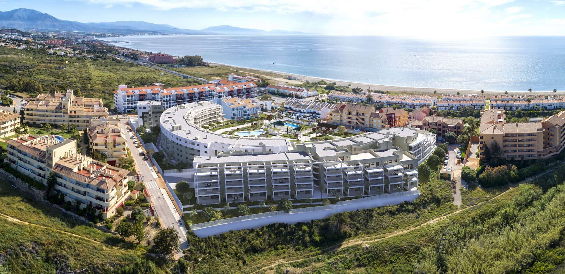 Exclusivos apartamentos de obra nueva junto al mar.- - Foto 2