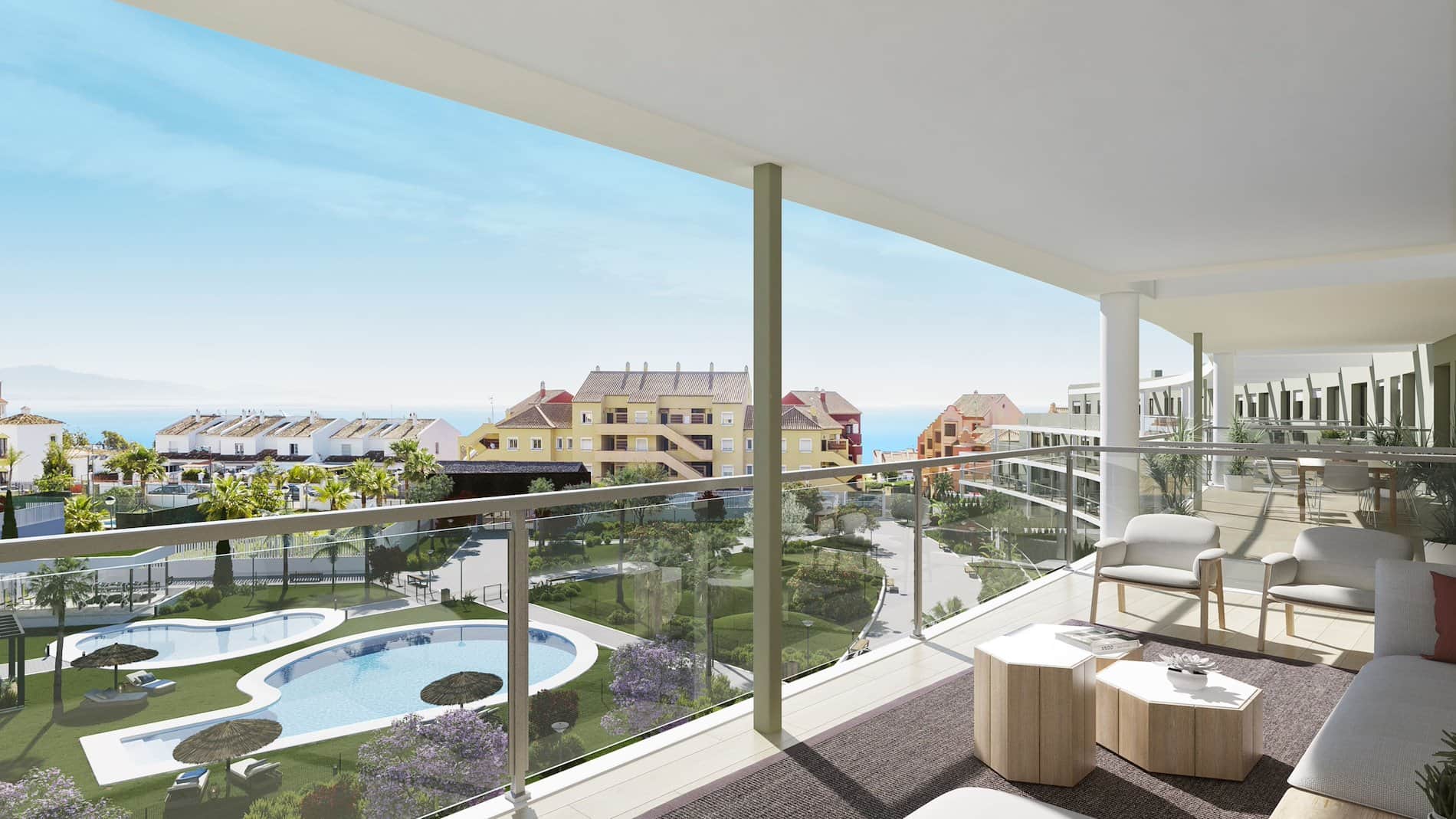 Obra nueva a 150 m de la playa con piscinas y gimnasio.- - Foto 4