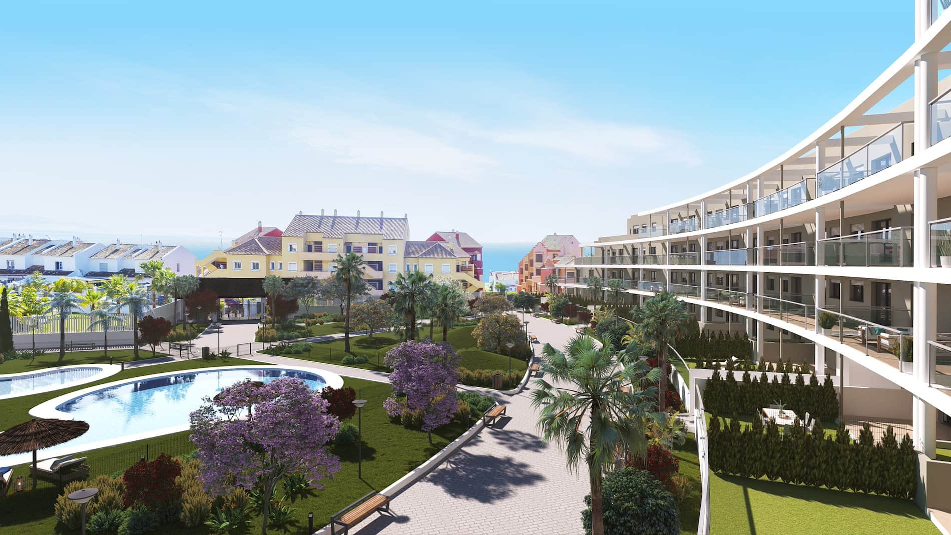 Obra nueva a 150 m de la playa con piscinas y gimnasio.- - Foto 3