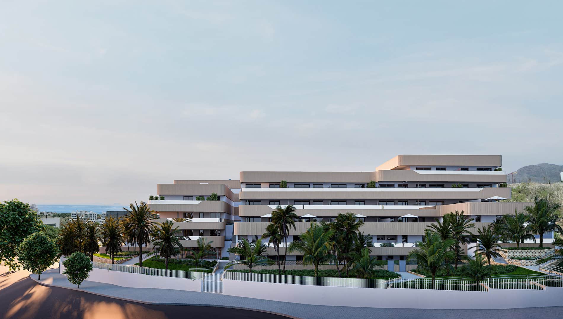 Obra nueva en Estepona con piscina, coworking y golf cercano.- - Foto 1