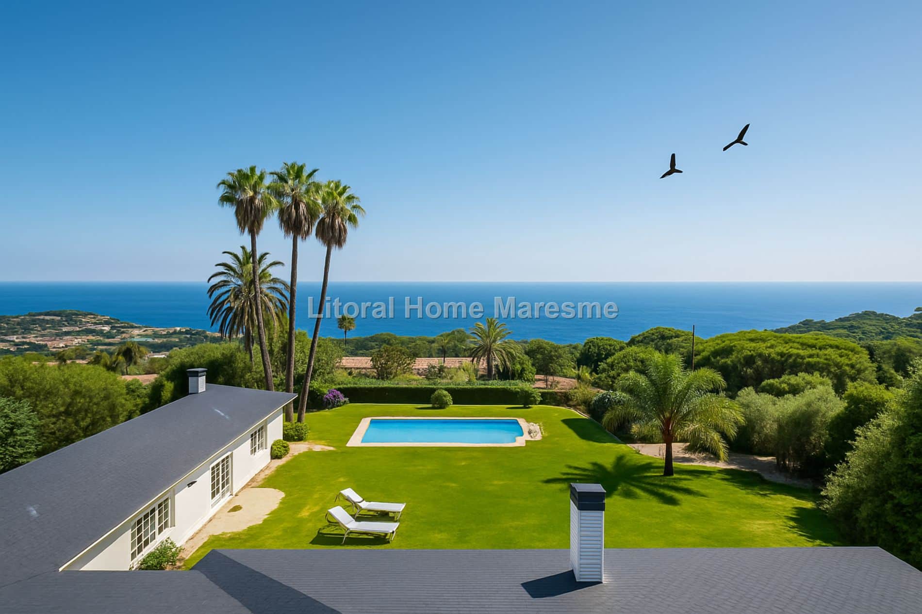 Exclusiva villa de lujo en Supermaresme con vistas panorámicas al mar - Foto 1