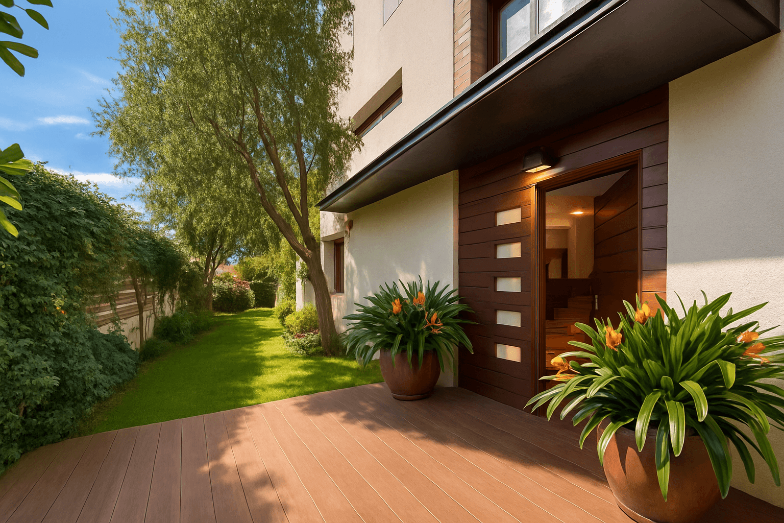 Exclusiva vivienda con ascensor, jardín y piscina privada en Santa Susanna. - Foto 2