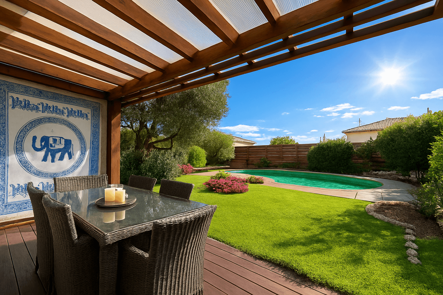 Exclusiva vivienda con ascensor, jardín y piscina privada en Santa Susanna. - Foto 3