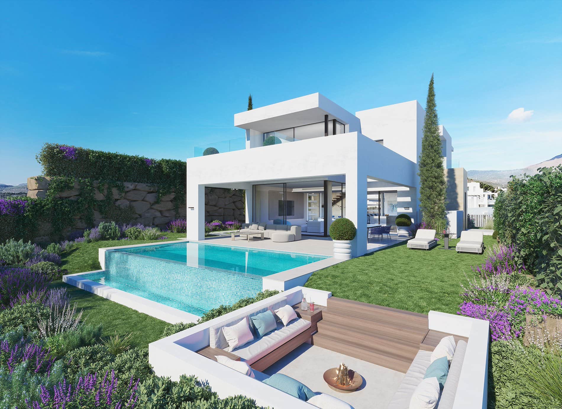 Aurea Villas – Elegancia, Golf y Vistas al Mediterráneo en el Corazón de Estepona.- - Foto 4