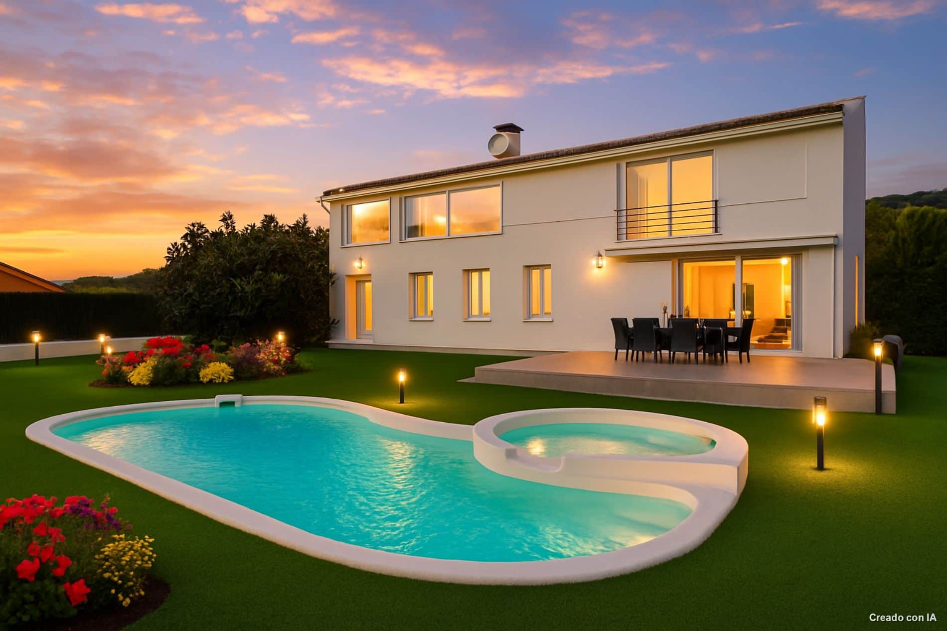 Exclusiva casa en Santa Susanna con licencia turística definitiva, piscina climatizada, jardín y vistas al mar. - Foto 4