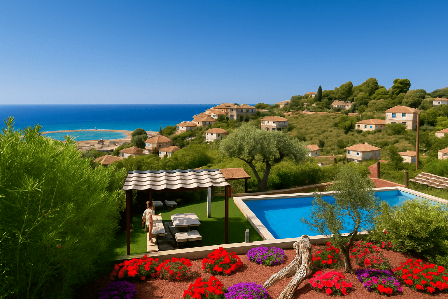Vivienda con vistas al mar, jardín y piscina en Santa Susanna - Foto 3